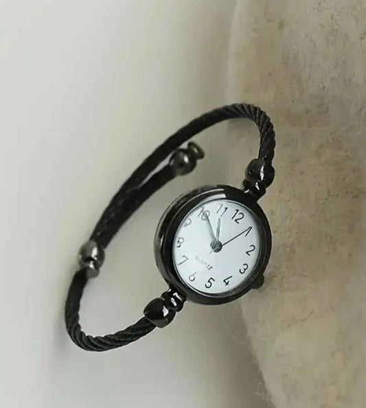 Black Bracelet Watch