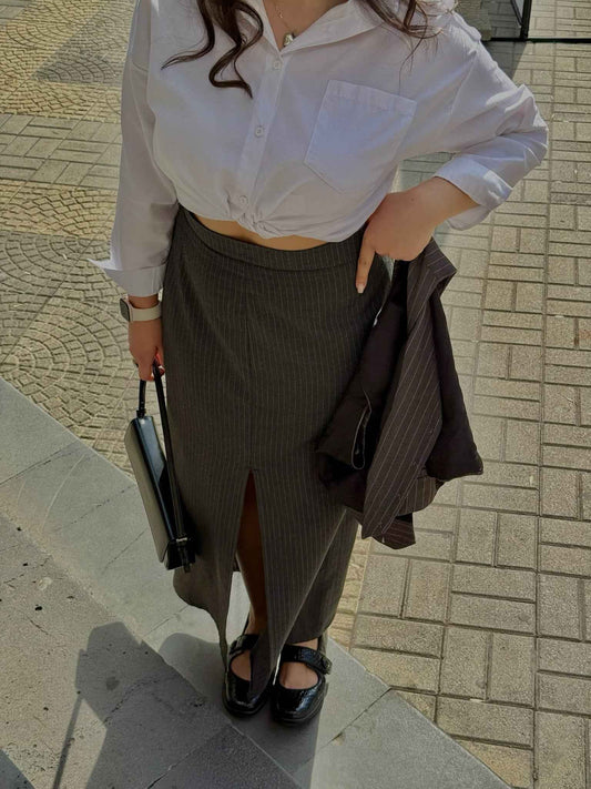 Classic Grey Skirt