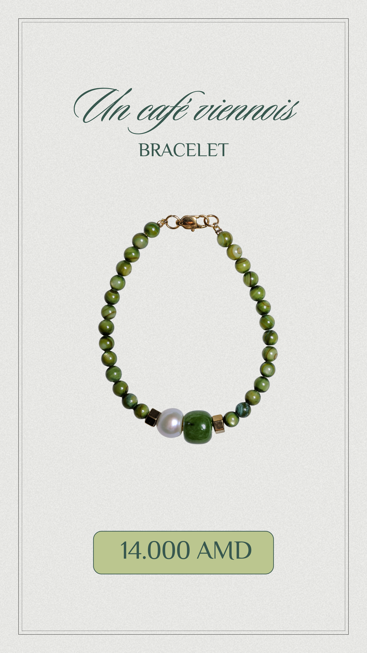 Un café viennois bracelet