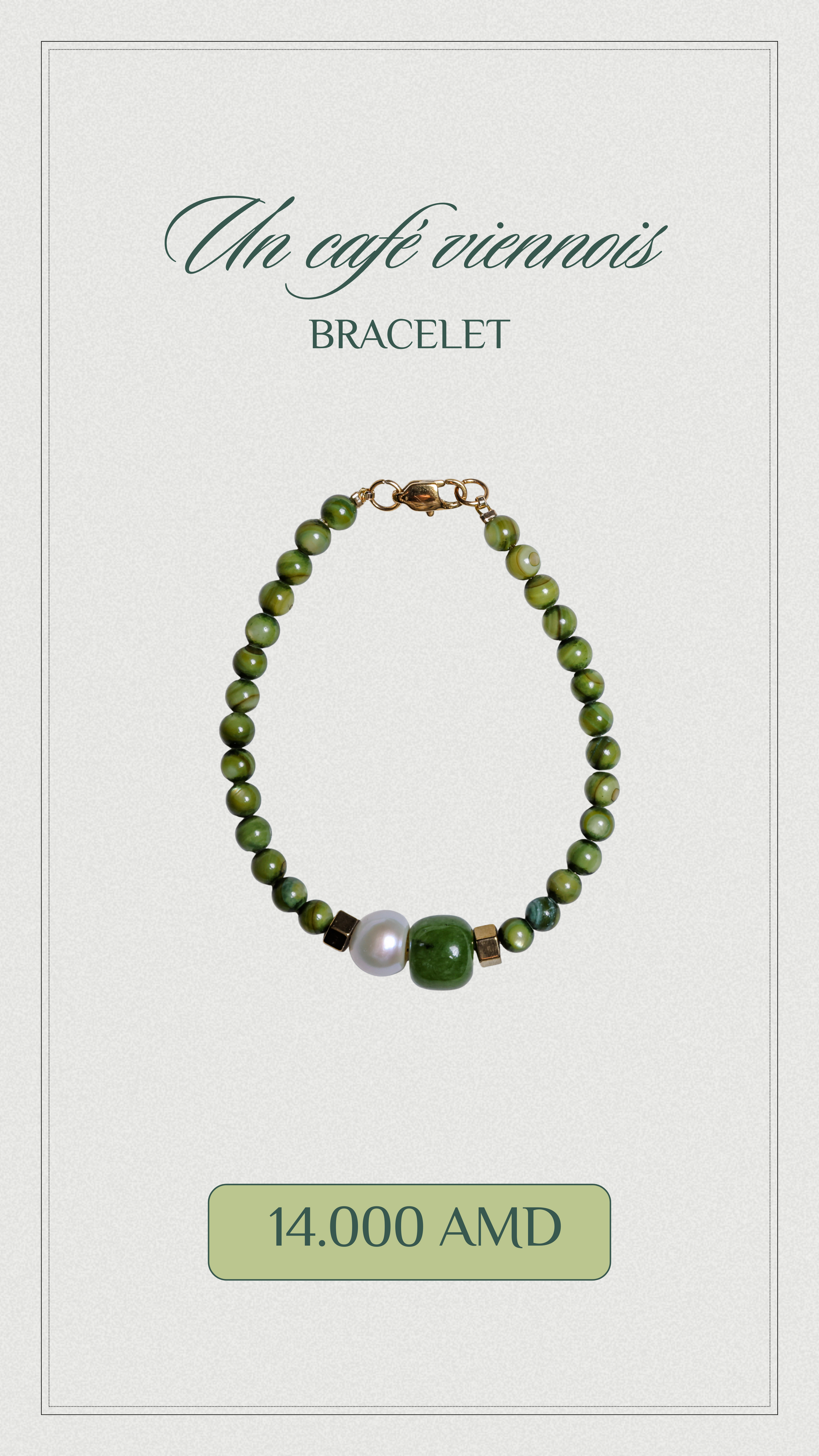 Un  café viennois bracelet